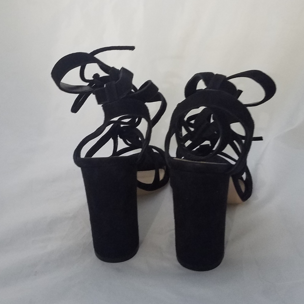Gianvito rossi gladiator suede sandals black 36. No box. - Picture 4 of 5